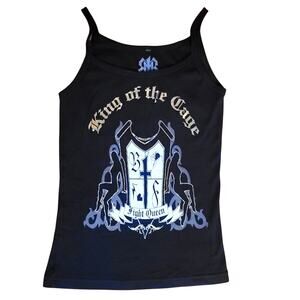 Vintage 2010 UFC Bloodfist Battlegear, Medium Women's tank top Fight Queen Black